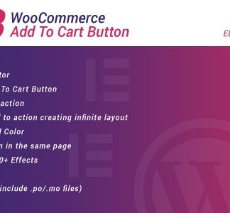 WooCommerce Add To Cart Button for Elementor