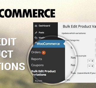 WooCommerce Bulk Edit Product Variations