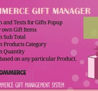 Woocommerce Gift Manager