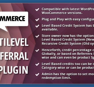 WooCommerce Multilevel Referral Plugin