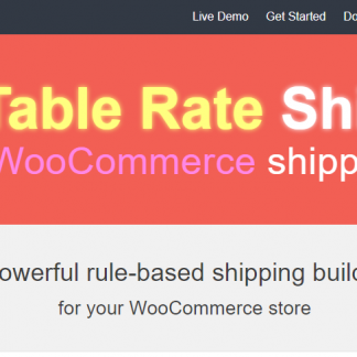 WooCommerce Tree Table Rate Shipping