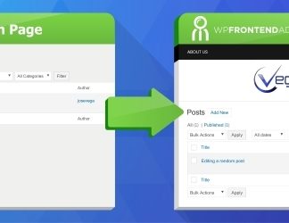 WP Frontend Admin (Premium)