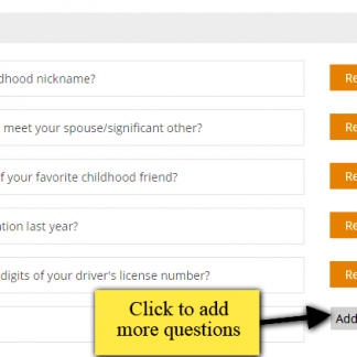 WP Security Question Pro