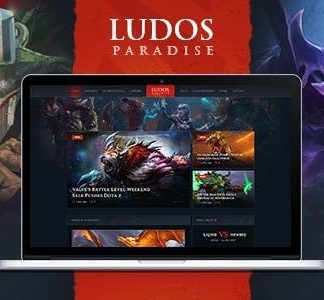 Ludos Paradise Video Gaming Blog Clan Esports Theme