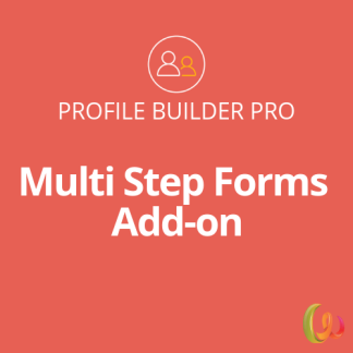 Profile Builder - Multi-Step Forms Add-On