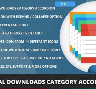 Easy Digital Downloads Category Accordion