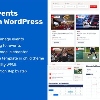 FullEvents - Ovatheme Events