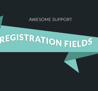 Awesome Support: User Registration Fields