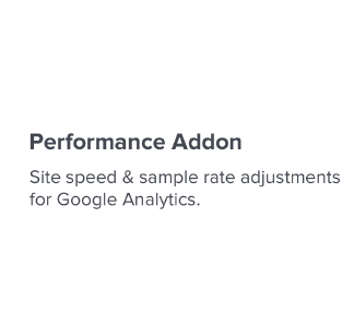 MonsterInsights - Performance Addon