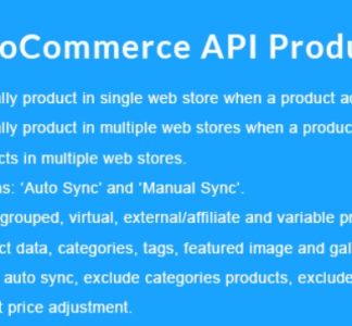 WooCommerce API Product Sync with Multiple Stores