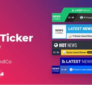 iThemeland News Ticker for Elementor