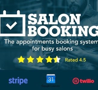 Salon Booking Wordpress Plugin - Pro Version
