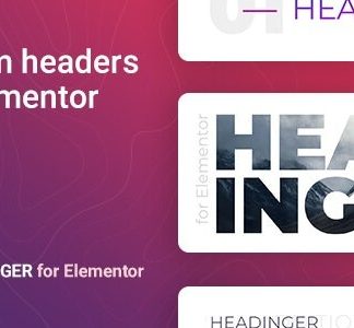 Headinger for Elementor