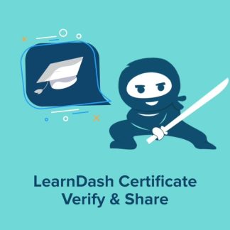 LearnDash Certificate Verify and Share
