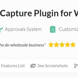 WooCommerce Wholesale Lead Capture