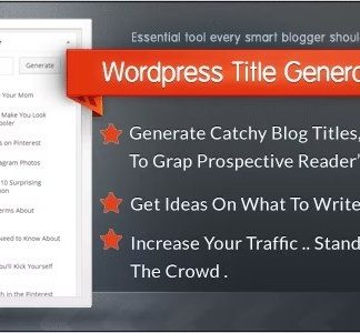 Wordpress Title Generator