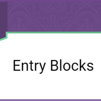 Gravity Perks - Entry Blocks