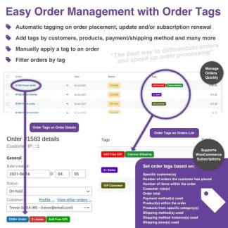 Order Tags