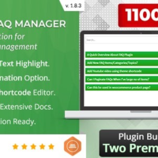 BWL Advanced FAQ Manager