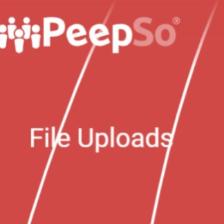 PeepSo Core: File Uploads