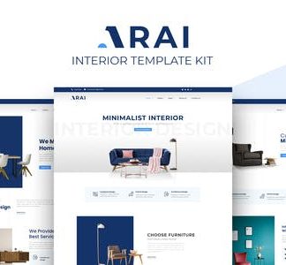 Arai | Interior & Furniture Elementor Template kit