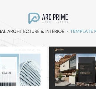 Arc Prime - Architecture Elementor Template Kit