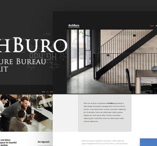 ArchBuro - Architecture Bureau Template Kit