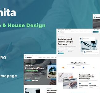 Archita - Architecture & Interior Design Elementor Template Kit