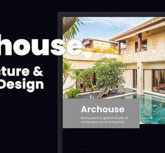 Archouse - Architecture & Interior Design Studio Elementor Template Kit