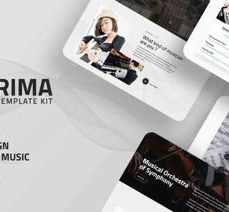 Arima - Musical Symphony Elementor Template Kit