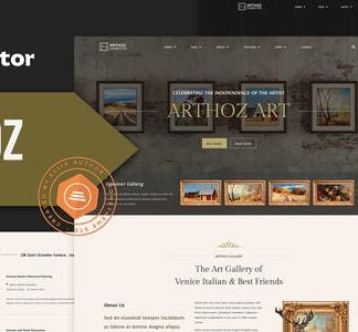 Arthoz - Art Exhibition Elementor Template kit