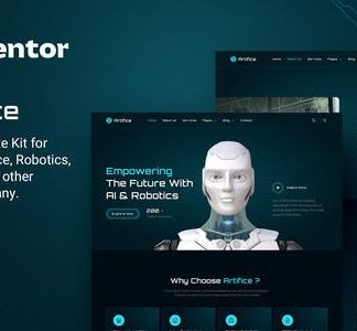 Artifice – AI & Robotics Elementor Template Kit