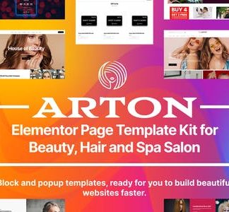 Arton - Beauty & Spa Salon Template Kit