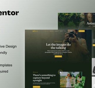 Artsea - Photography & Art Gallery Elementor Template Kit