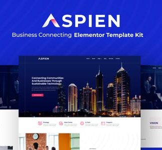 Aspien - Business Connecting Elementor Template Kit
