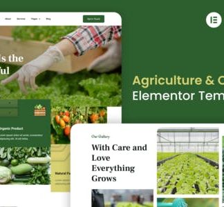 Atani - Agriculture & Organic Farm Elementor Pro Template Kit