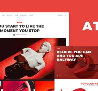 AtoZ - Blog & Magazine Elementor Template Kit