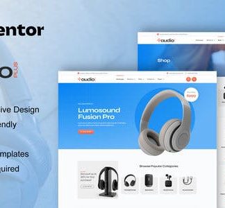 AudioPlus - Audio Store WooCommerce Elementor Template Kit