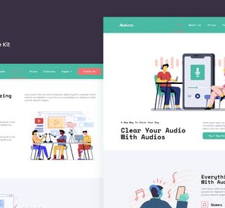Audios - App Showcase Elementor Template Kit