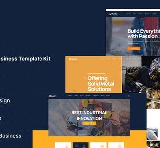 Austry - Industry & Factory Business Elementor Template Kit