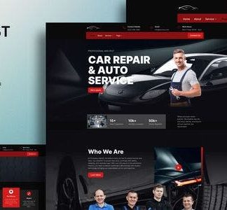 Autobest Car Repair & Auto Service Elementor Template Kit