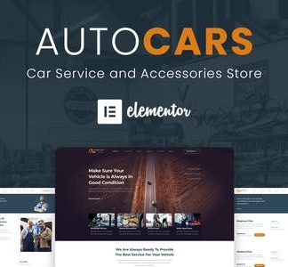 AutoCars - Car Care & Repair Elementor Template Kit