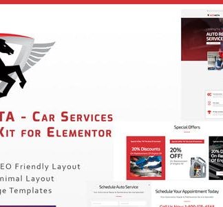 Automota - Car Repair Services Template Kit
