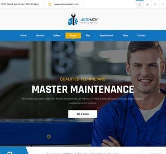 Automov - Car Repair &  Services Elementor Template Kit
