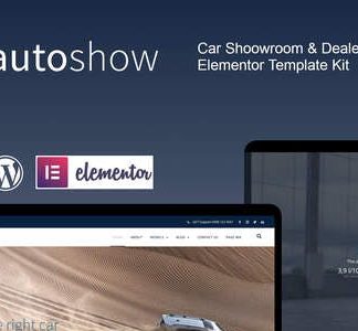 AutoShow - Car Shoowroom & Dealer Elementor Template Kit