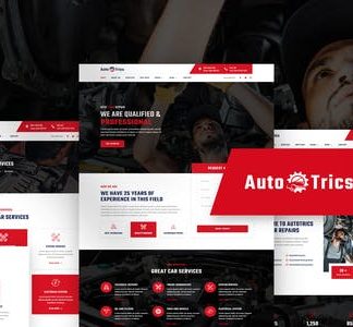 AutoTrics – Car Repair & Auto Service Elementor Template Kit