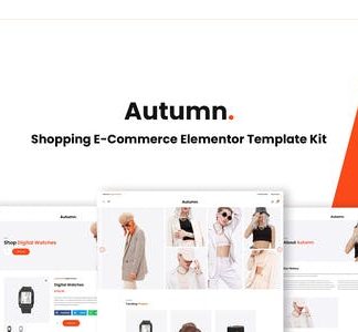 Autumn - Fashion eCommerce Elementor Template Kit