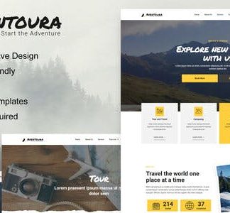 Aventoura - Travel & Tour Agency Elementor Template Kit