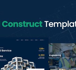 Axial – Construction Company Elementor Template Kit