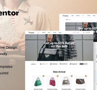 Bagage - Woocommerce Bag Store Elementor Pro Template Kit